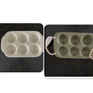 2 set of Ceramic eggs holder